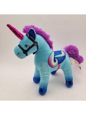 Spin Master 2025 Unicorn Academy 7" RIVER Blue Stuffed Animal Unicorn Plush